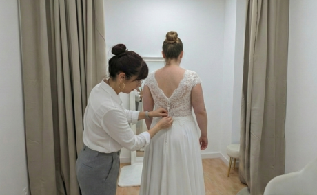 Diseño de vestido de novia con IA | ModistIA ANA LAY Sevilla