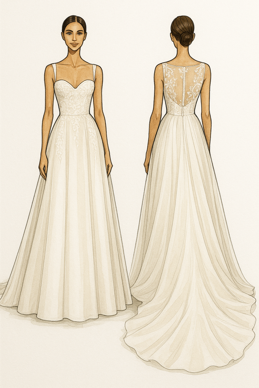 Cómo diseñar tu vestido de novia con IA gratis | ANA LAY Sevilla