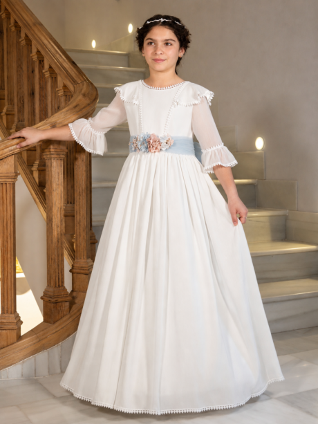 Vestido de Comunión estilo clásico 6868